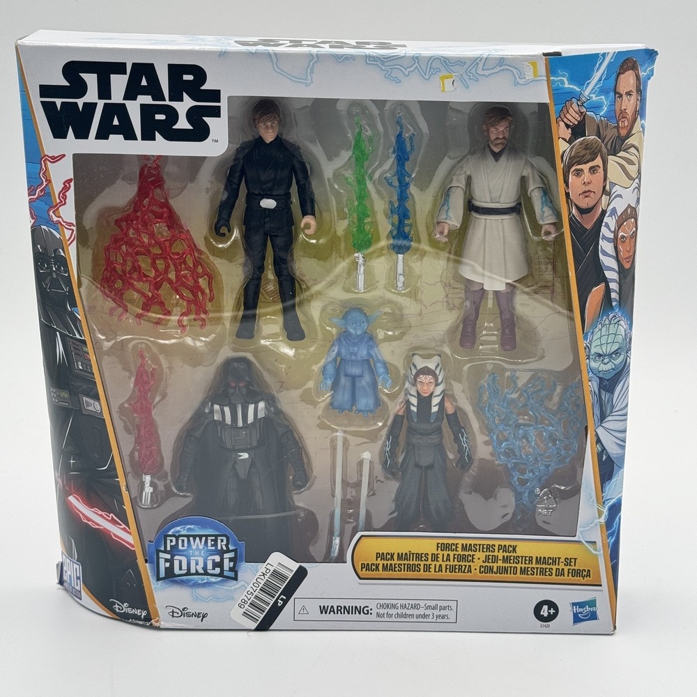 Star Wars Epic Force Masters Pack 5 Figure Set Hasbro NIB